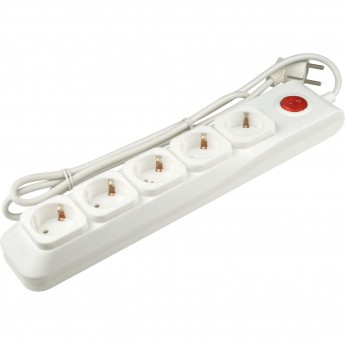 Cетевой фильтр UNIEL S-GSL5-3 WHITE Cетевой фильтр UNIEL S-GSL5-3 WHITE