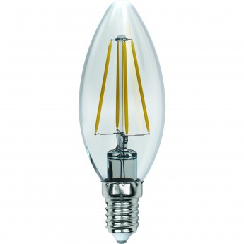 Лампа светодиодная UNIEL LED-C35-13W/3000K/E14/CL PLS02WH картон Лампа светодиодная UNIEL LED-C35-13W/3000K/E14/CL PLS02WH картон