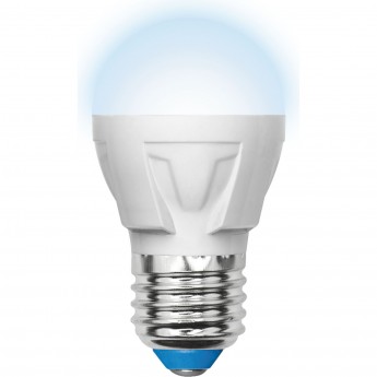 Лампа светодиодная UNIEL LED-G45 7W/NW/E27/FR PLP01WH картон