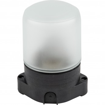 Светильник влагозащищенный под лампу Е27 UNIEL для бань и саун. до +125С UWL-K01R 60W/E27 IP65 BLACK Светильник влагозащищенный под лампу Е27 UNIEL для бань и саун. до +125С UWL-K01R 60W/E27 IP65 BLACK